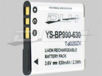 Dlh LI-ION 3.6V-630mAh-2.3Wh (YS-BP990-630)